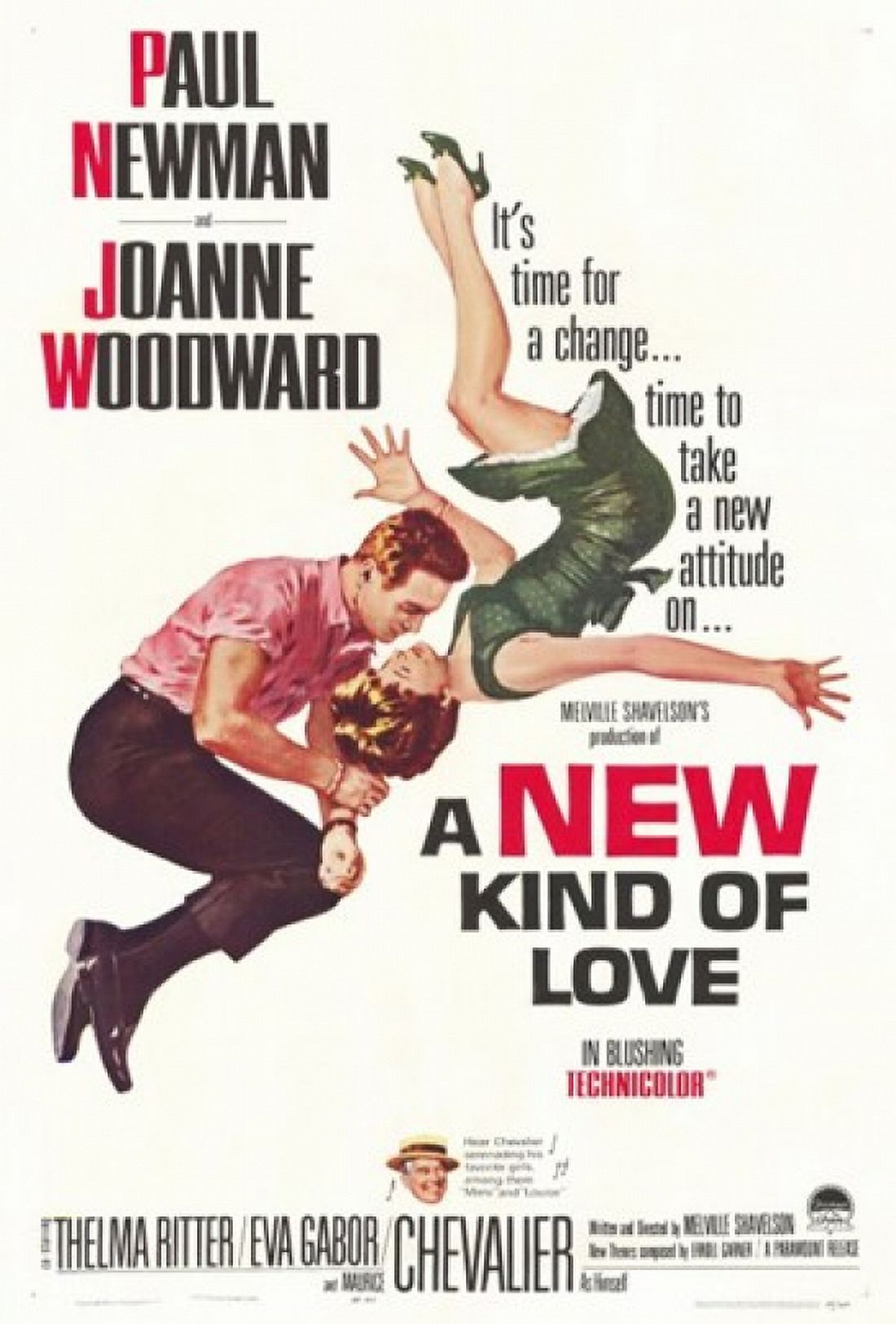 A New Kind of Love Movie Poster - 11x17 print showcasing classic cinema art.