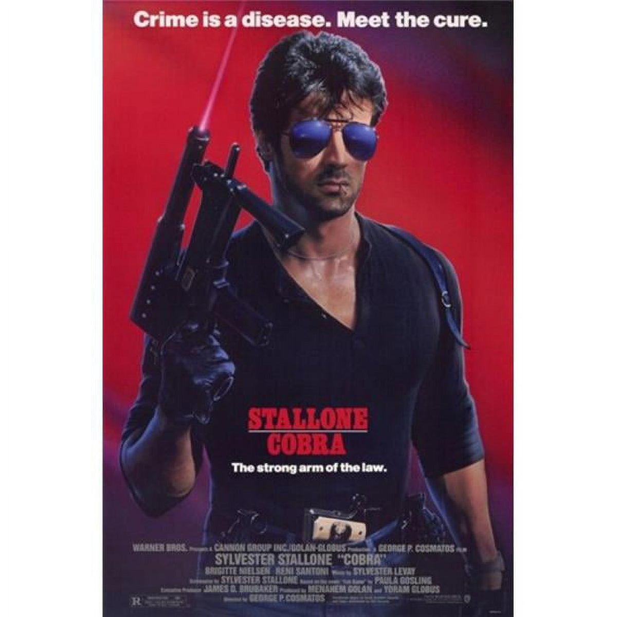 Cobra Movie Poster 11x17 - Classic Action Film Art