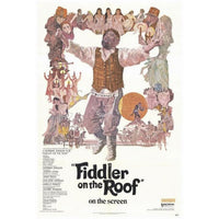 Fiddler on the Roof Movie Poster Print 27x40