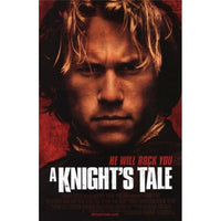 Knights Tale Movie Poster 11x17 print showcasing medieval jousting