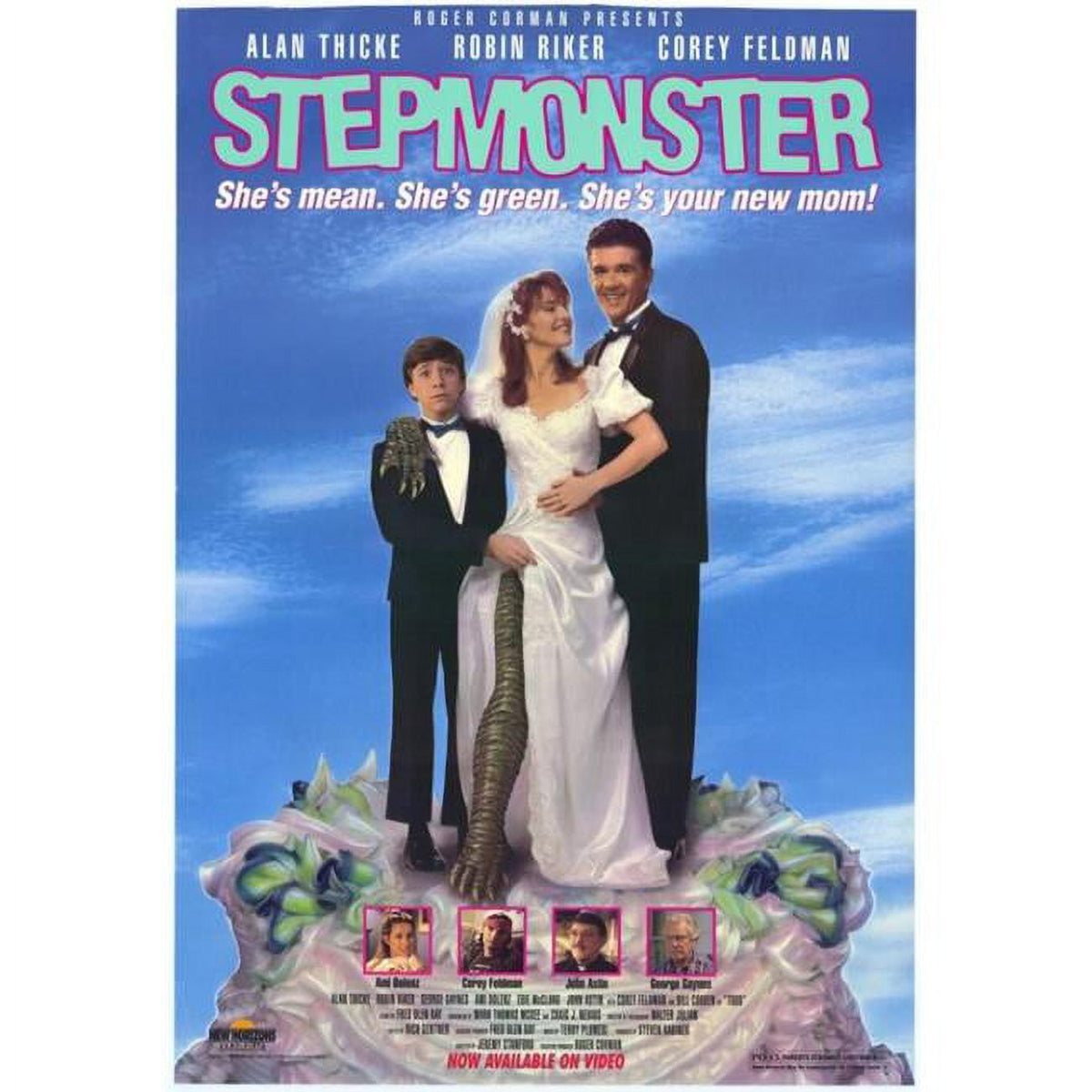 Stepmonster Movie Poster Print in vibrant colors, 27x40 inches.