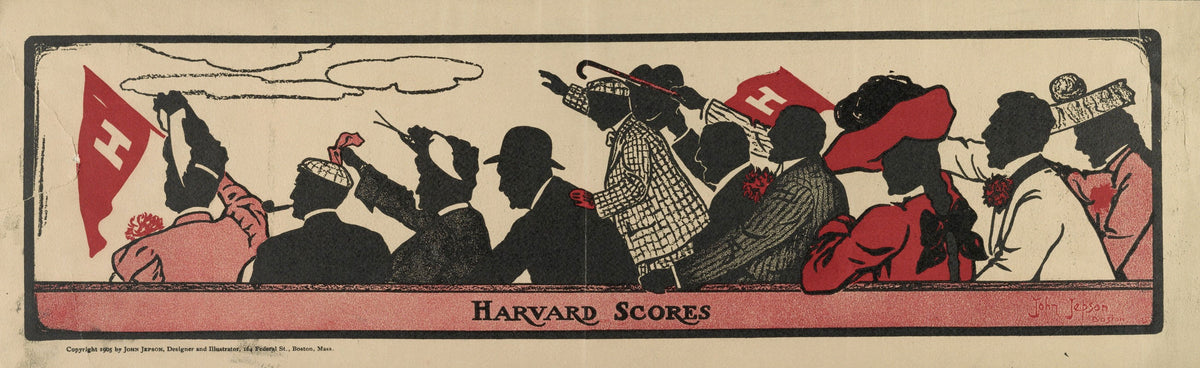 Harvard Scores (1905) Poster Print by John Jepson