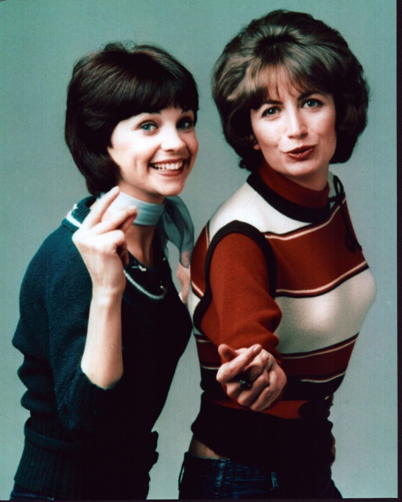 Laverne & Shirley photo print featuring Cindy Williams and Penny Marshall