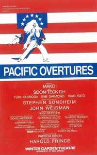 Pacific Overtures Broadway movie poster 11x17 print.