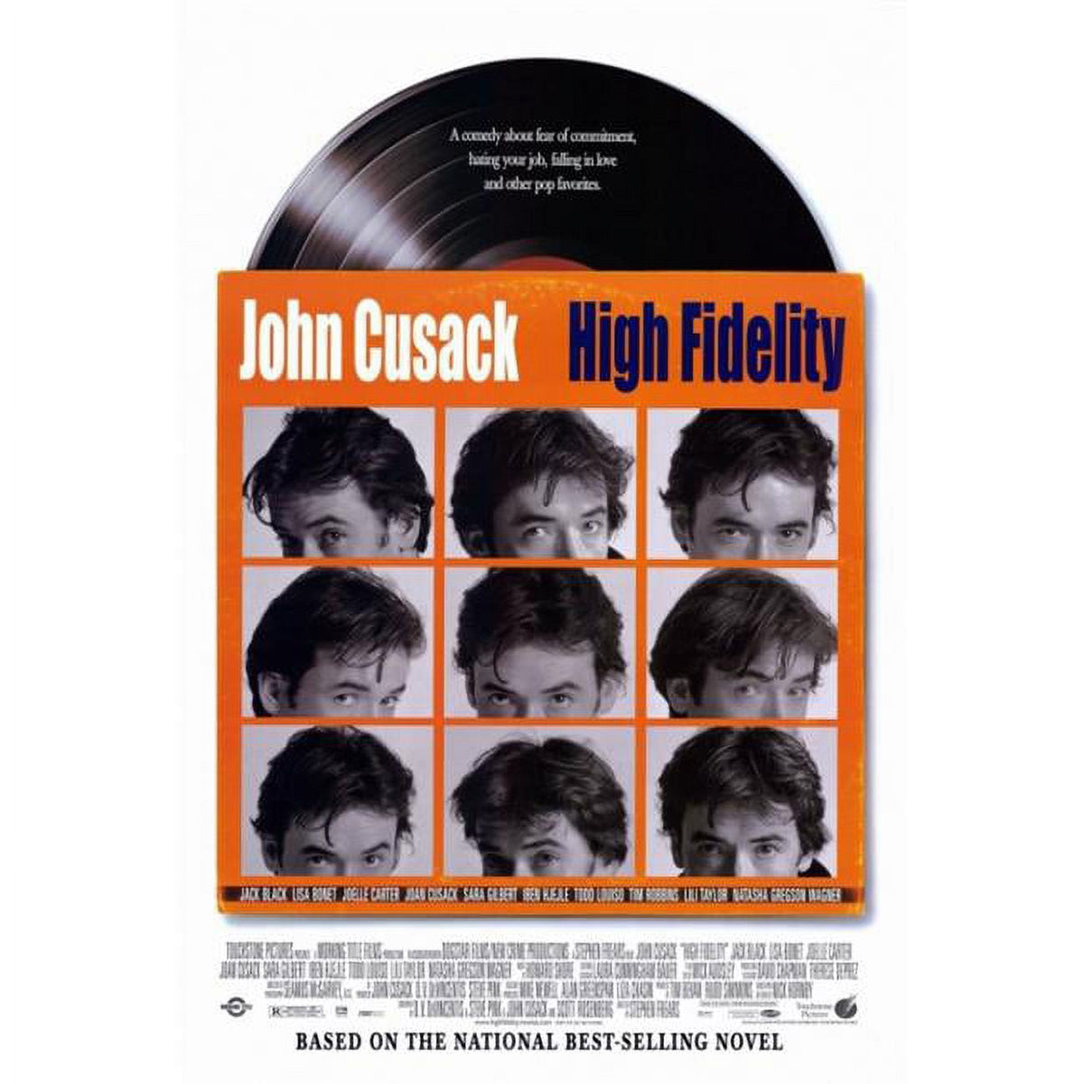High Fidelity movie poster print 27x40 featuring vibrant artwork.
