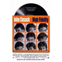 High Fidelity movie poster print 27x40 featuring vibrant artwork.