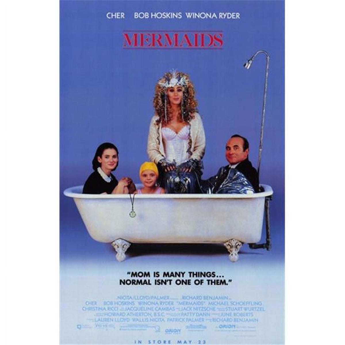 Mermaids Movie Poster 11x17 art print