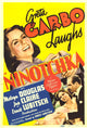 Ninotchka movie poster print featuring Greta Garbo and Melvyn Douglas from 1939.