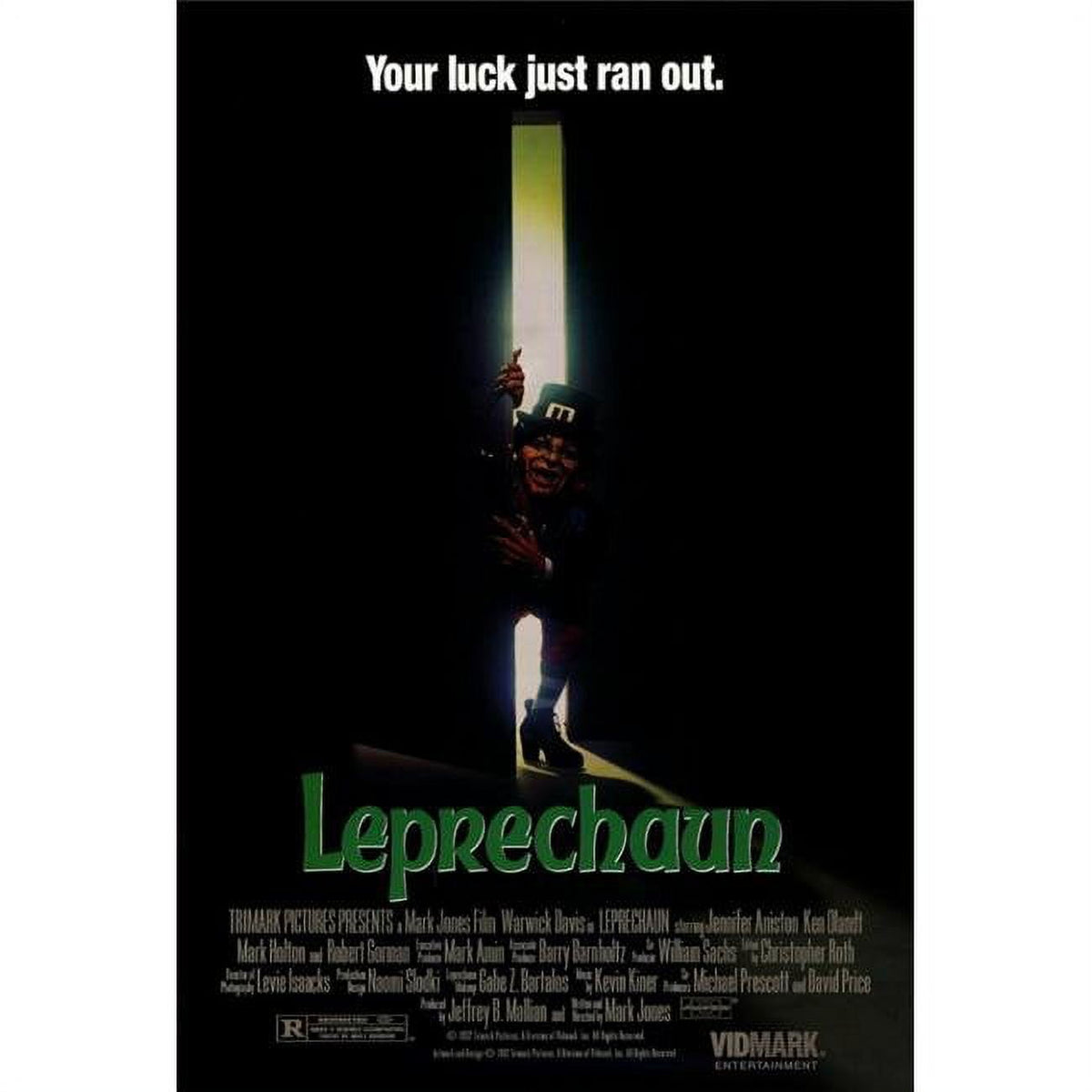 Leprechaun Movie Poster Print 27x40 - Vibrant horror-comedy artwork.