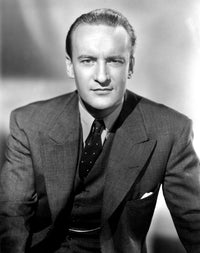 George Sanders vintage photo poster print, available in multiple sizes.