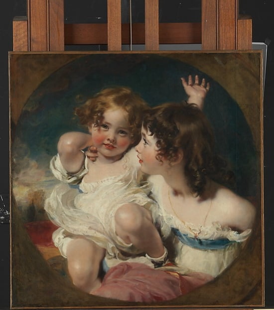 The Calmady Children art print by Sir Thomas Lawrence