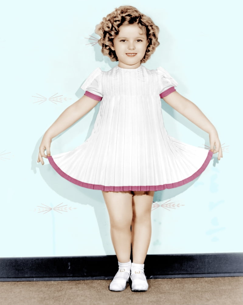 Curly Top Shirley Temple 1935 photo print - classic film memorabilia.