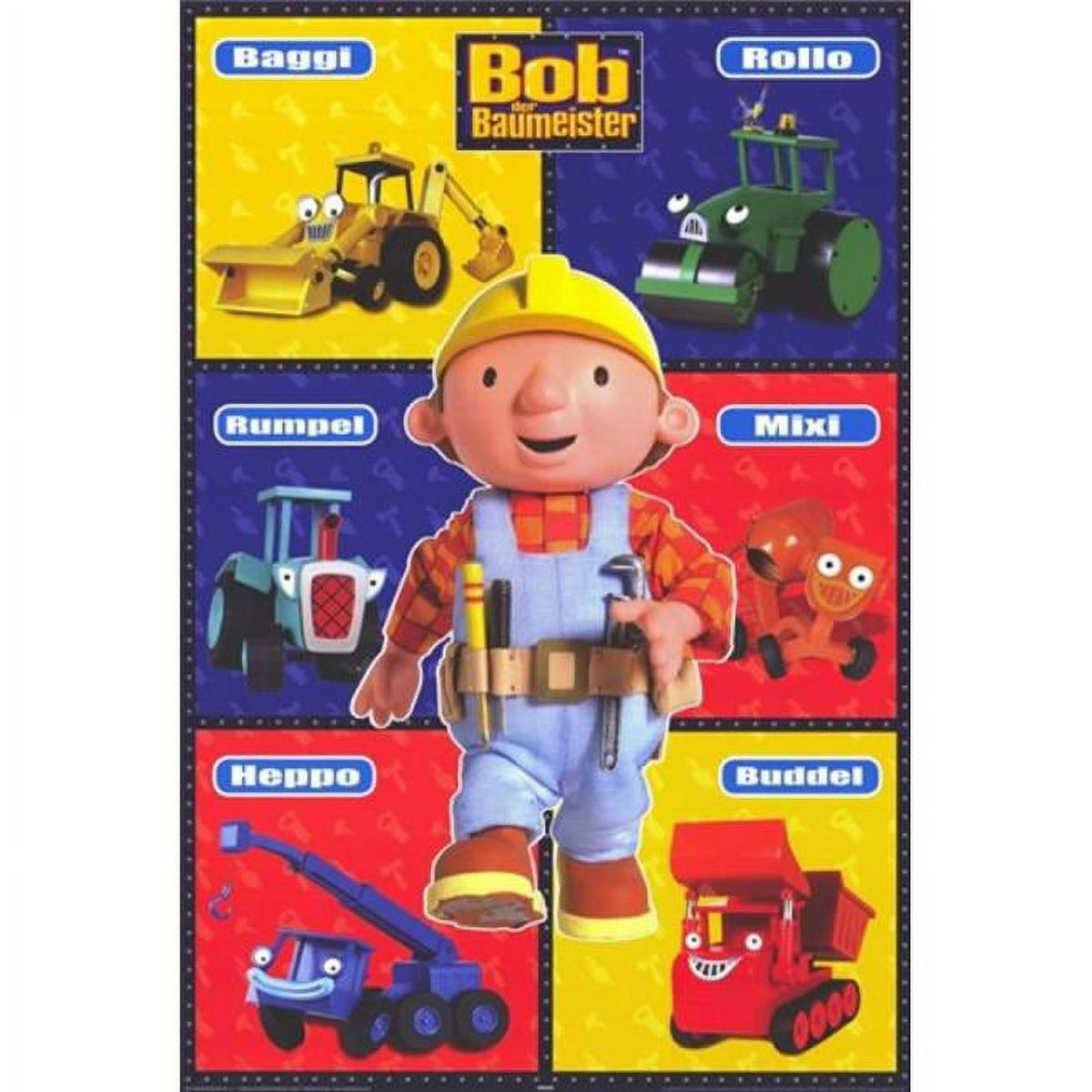 Bob the Builder Movie Poster in 11x17 size for kids' rooms