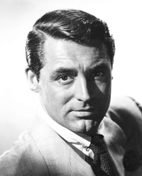 1940s Cary Grant vintage photo print, classic Hollywood portrait.