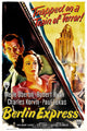Berlin Express Movie Masterprint Poster featuring Robert Ryan and Merle Oberon