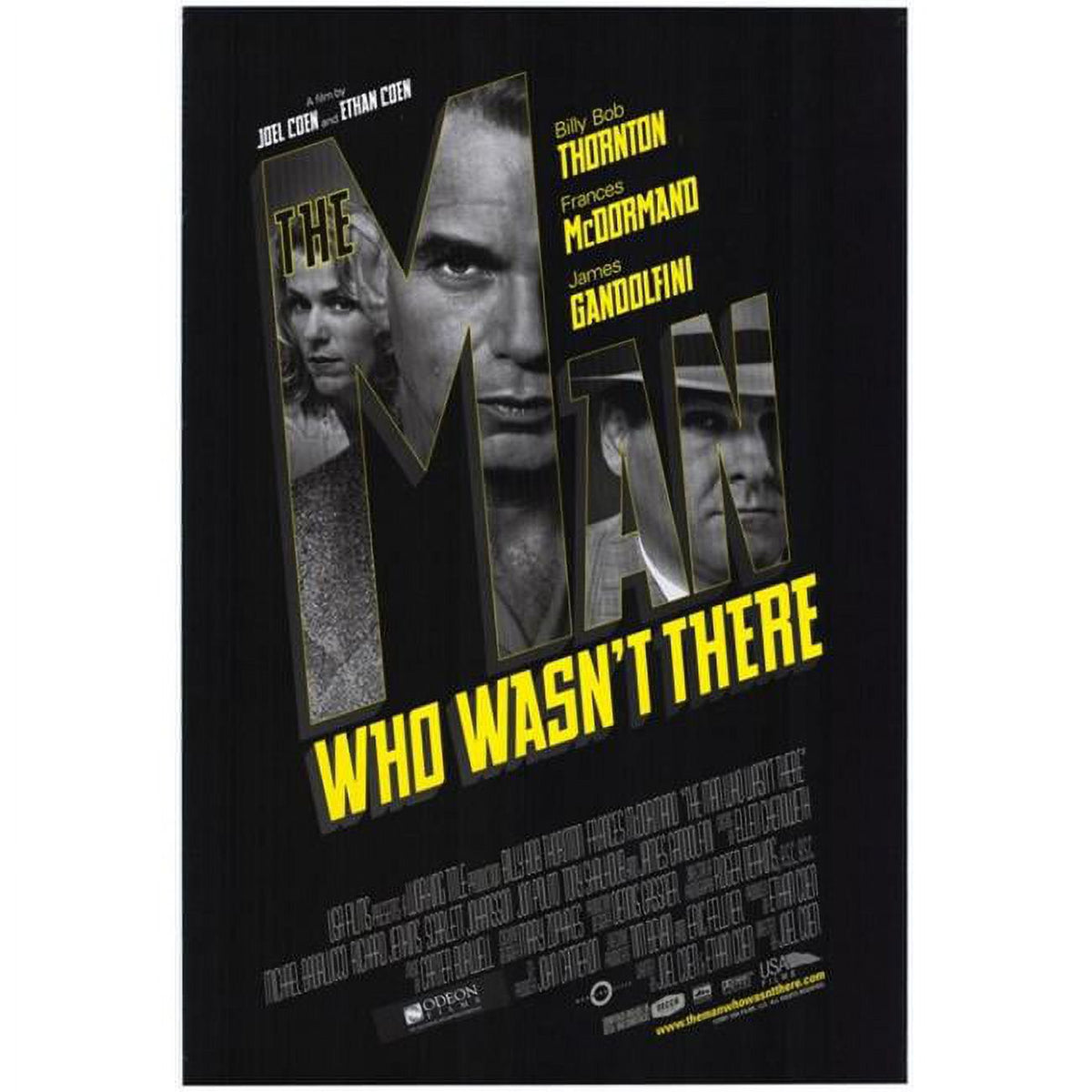 The Man Who Wasn't There movie poster print 27x40