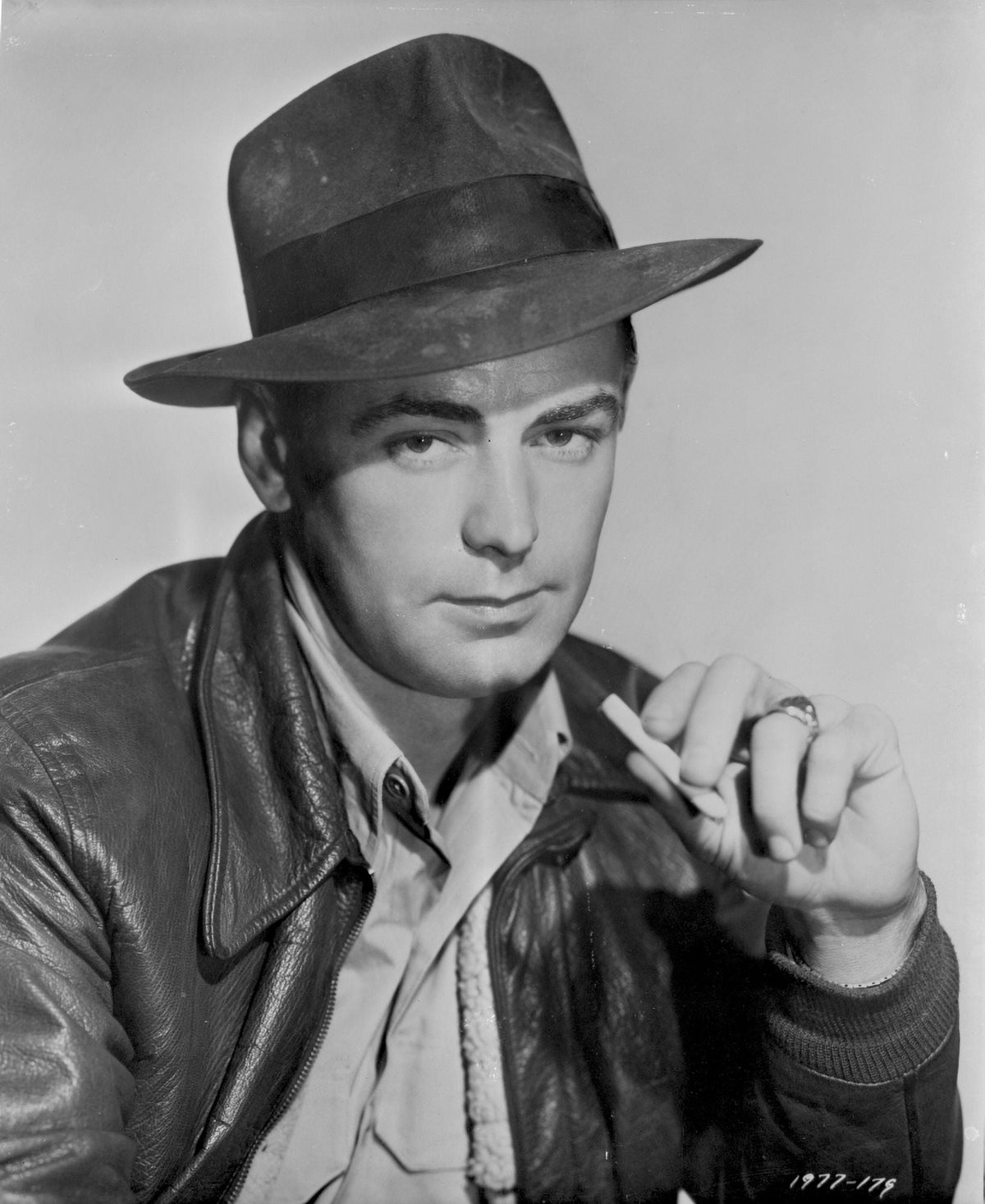Alan Ladd classic photo print available in multiple sizes.