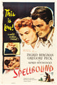 Spellbound Movie Masterprint Poster featuring Ingrid Bergman and Gregory Peck