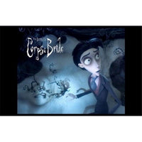 Tim Burton's Corpse Bride Movie Poster - 17x11 print showcasing whimsical and haunting characters.