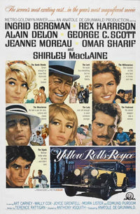 The Yellow Rolls-Royce movie poster showcasing cinematic elegance.