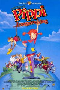 Pippi Longstocking Movie Poster Print 27x40 vibrant artwork