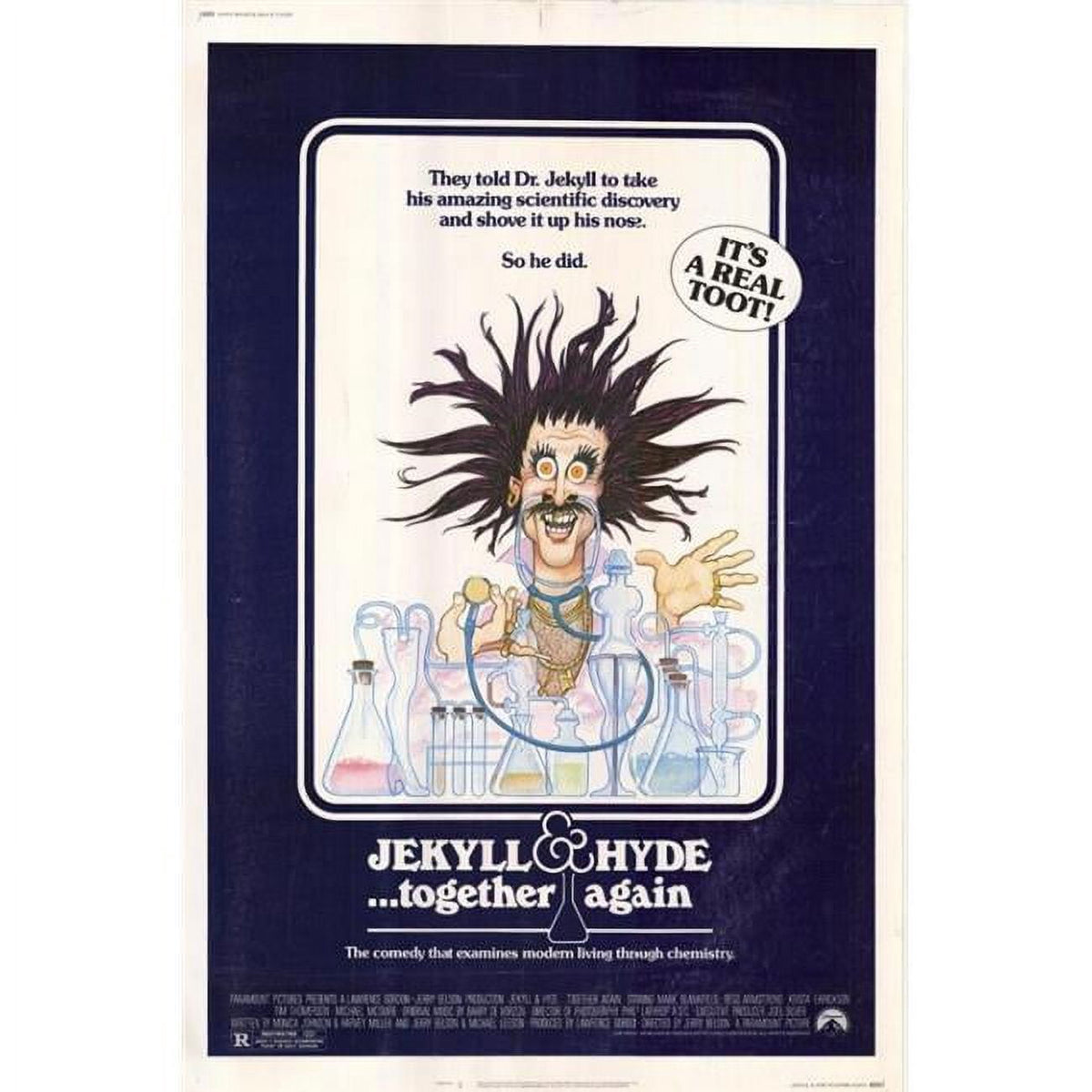 Jekyll & Hyde Together Again Movie Poster Print 27x40