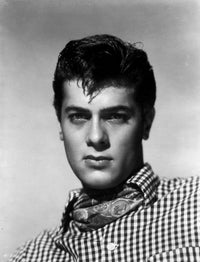 Tony Curtis classic photo print showcasing Hollywood charm.