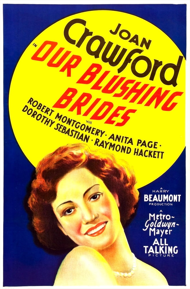 Our Blushing Brides 1930 Movie Masterprint Poster