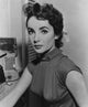 Elizabeth Taylor sleeveless top photo print, classic Hollywood art.