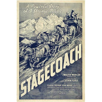 Stagecoach 1939 Movie Poster Masterprint - Vintage Film Decor