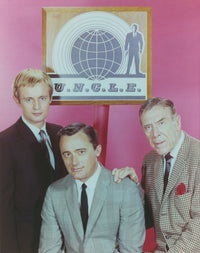Man From Uncle Group Portrait Photo Print featuring iconic characters