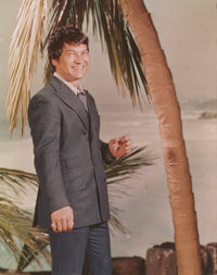 Don Ho Formal Suit Photo Print showcasing the iconic entertainer.