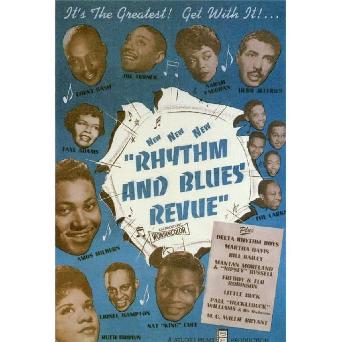 Rhythm and Blues Revue Movie Poster Print in 27x40 size