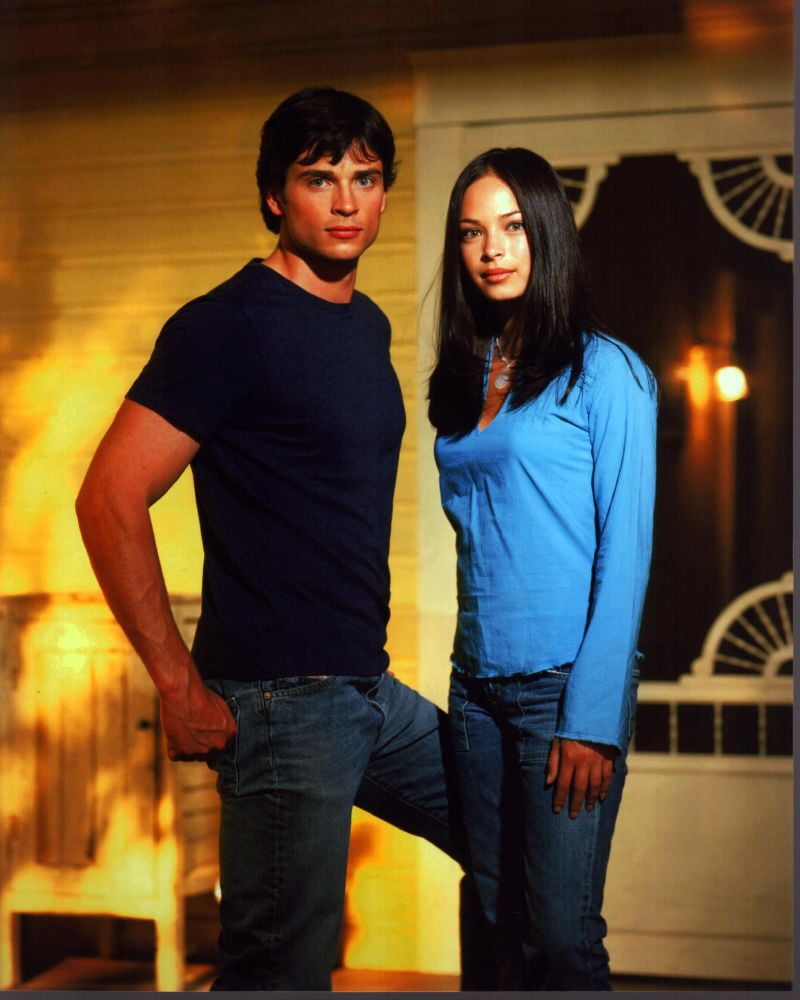 Tom Welling and Kristin Kreuk Smallville photo print