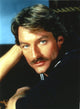 Close-up portrait photo print of Perry King wearing a black sweater.