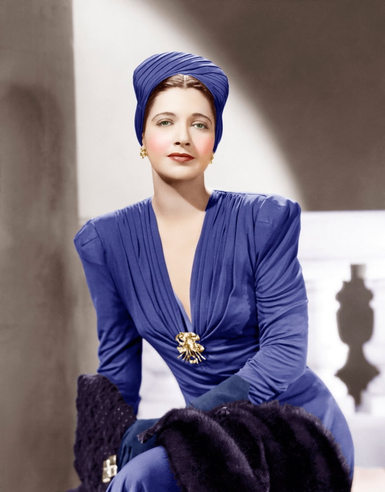 Kay Francis vintage photo poster print from the 1940s