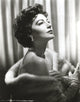 Ava Gardner vintage photo print in a furry cloth outfit.