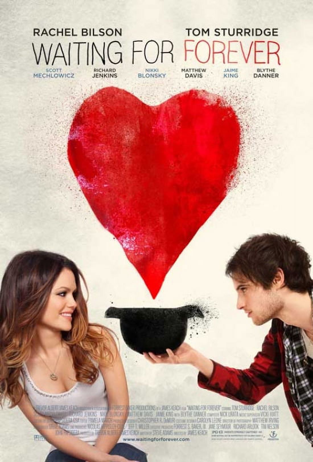 Waiting for Forever Movie Poster 11x17 print for home decor.