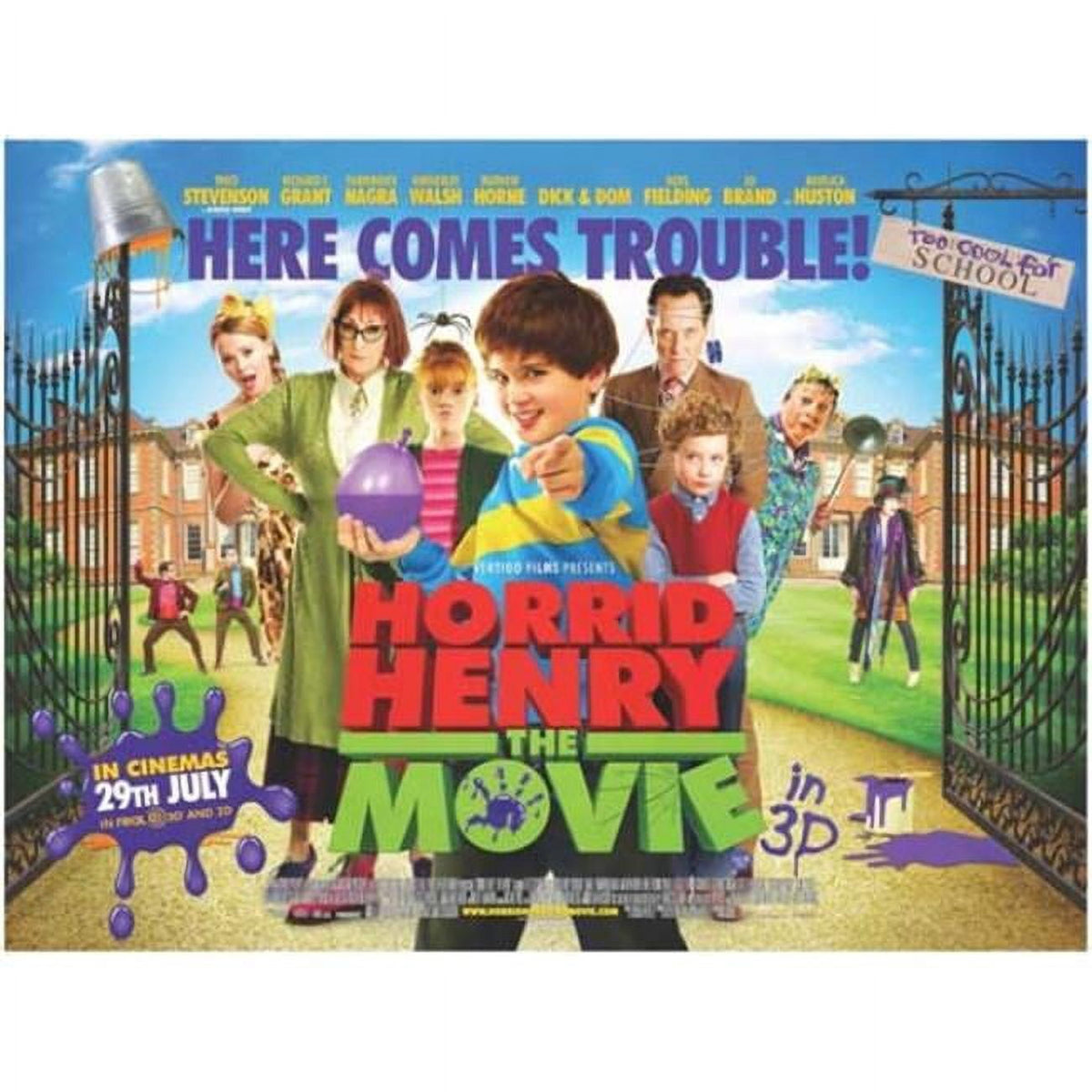 Horrid Henry The Movie Poster 11x17 print