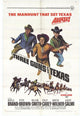 Three Guns for Texas Movie Poster 11x17 print