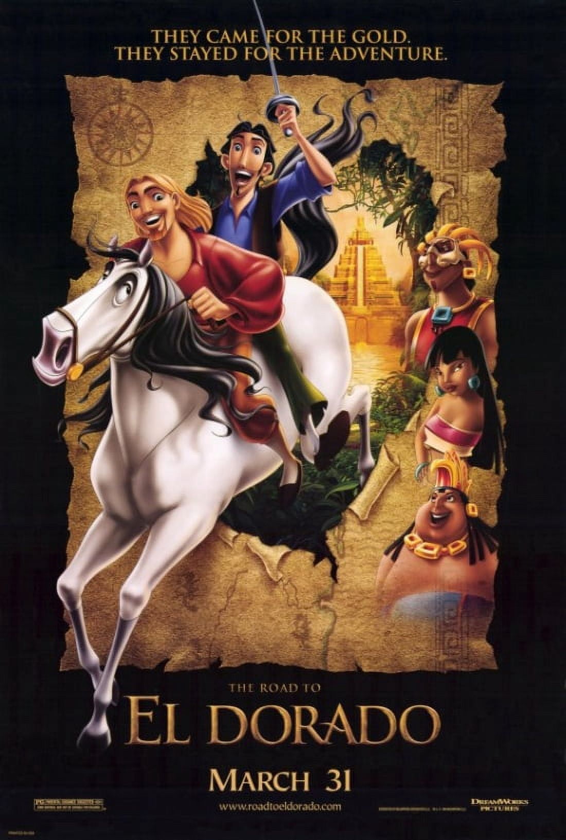 The Road to El Dorado movie poster 11x17 print