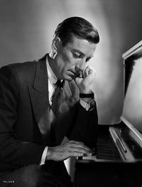 Hoagy Carmichael playing piano photo print 8x10