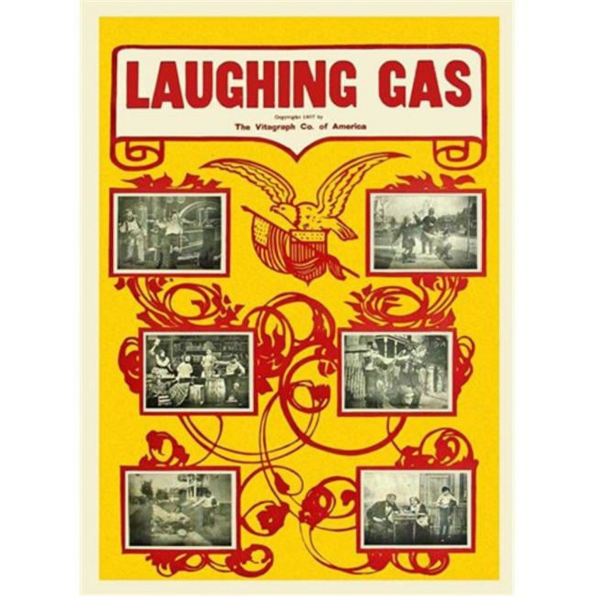 Laughing Gas Movie Poster 11x17 print showcasing classic film humor.