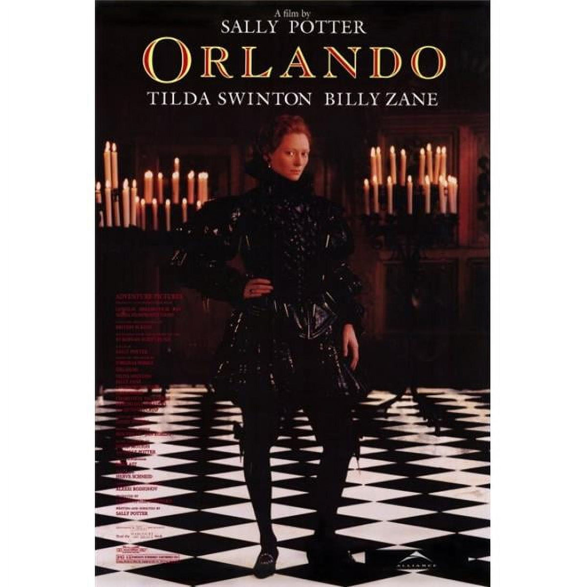 Orlando Movie Poster Print 27x40 showcasing vibrant colors and cinematic details.