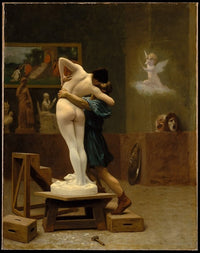 Pygmalion and Galatea Art Print by Jean-Léon Gérôme 8x10