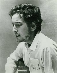 Bob Dylan iconic photo print available in multiple sizes.