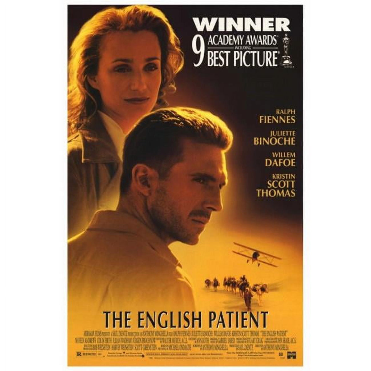 The English Patient Movie Poster Print 27x40