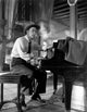 Hoagy Carmichael playing the piano photo print