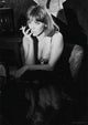 Anna Karina Smoking Photo Print showcasing elegance and charm.