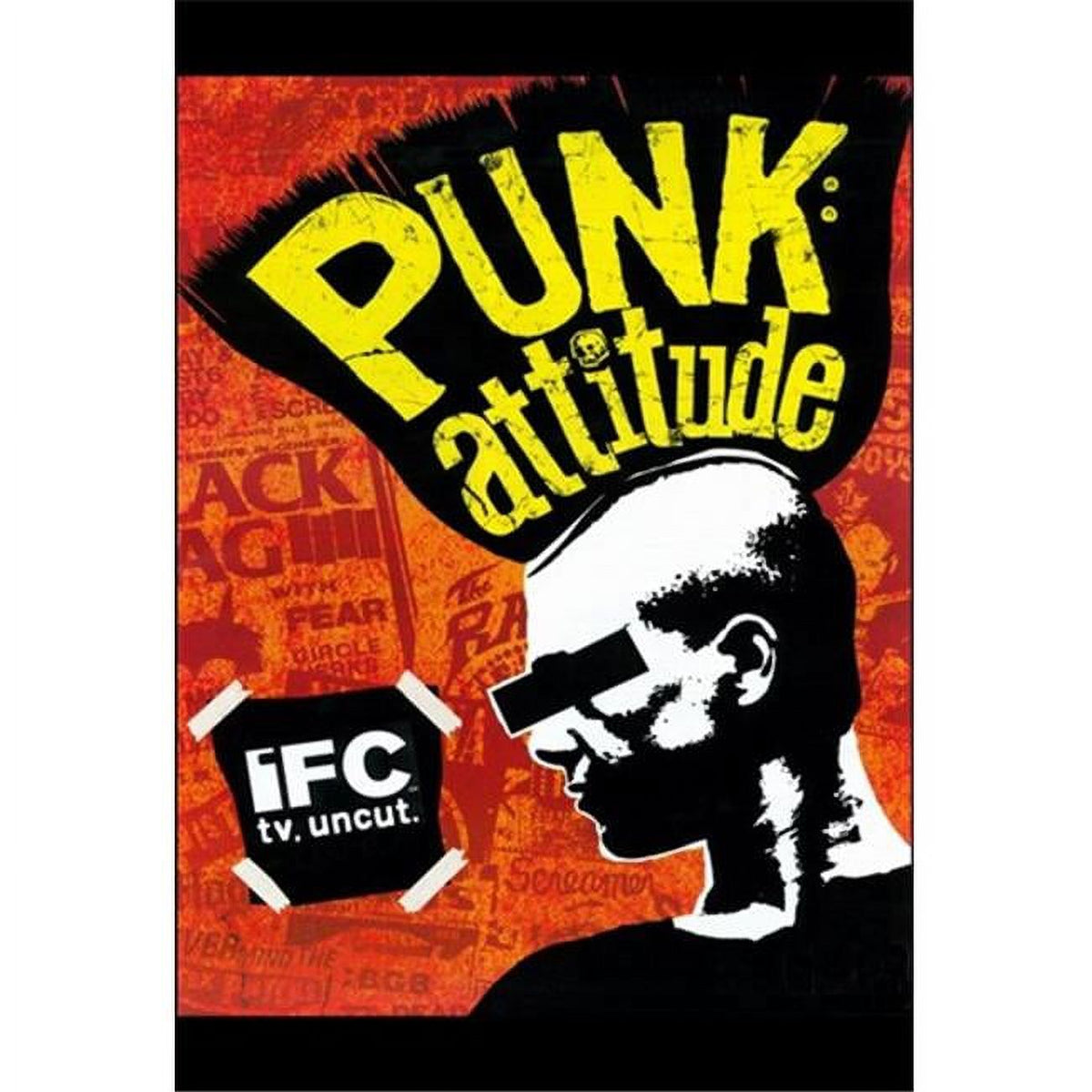 Punk Attitude Movie Poster 11x17 print showcasing bold punk culture.
